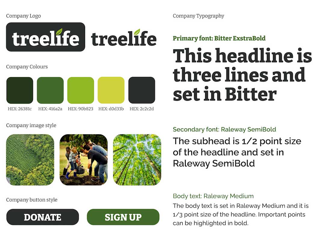 TreeLife BrandGuide